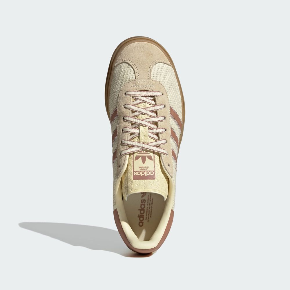 Adidas Originals Chaussure Gazelle Bold - Warm Vanilla / Clay Strata / Cream White