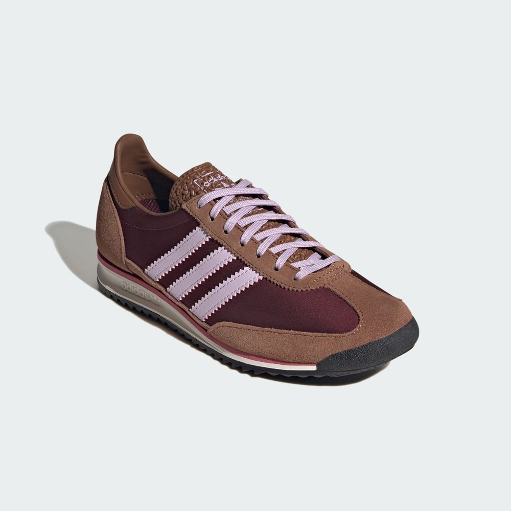 Adidas Originals Chaussure Sl 72 OG - Maroon / Ice Lavender / Preloved Brown