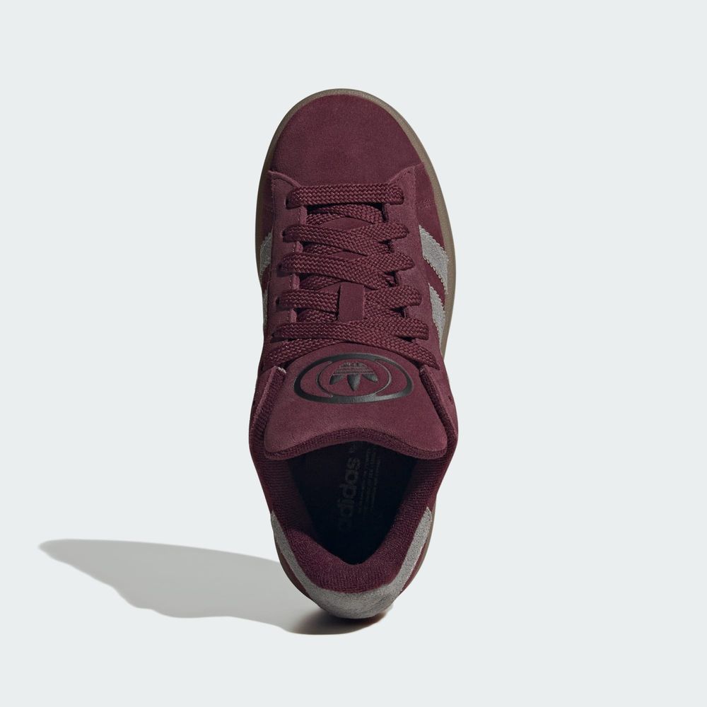 Adidas Originals Chaussure Campus 00S - Maroon / Khaki Three / Gum