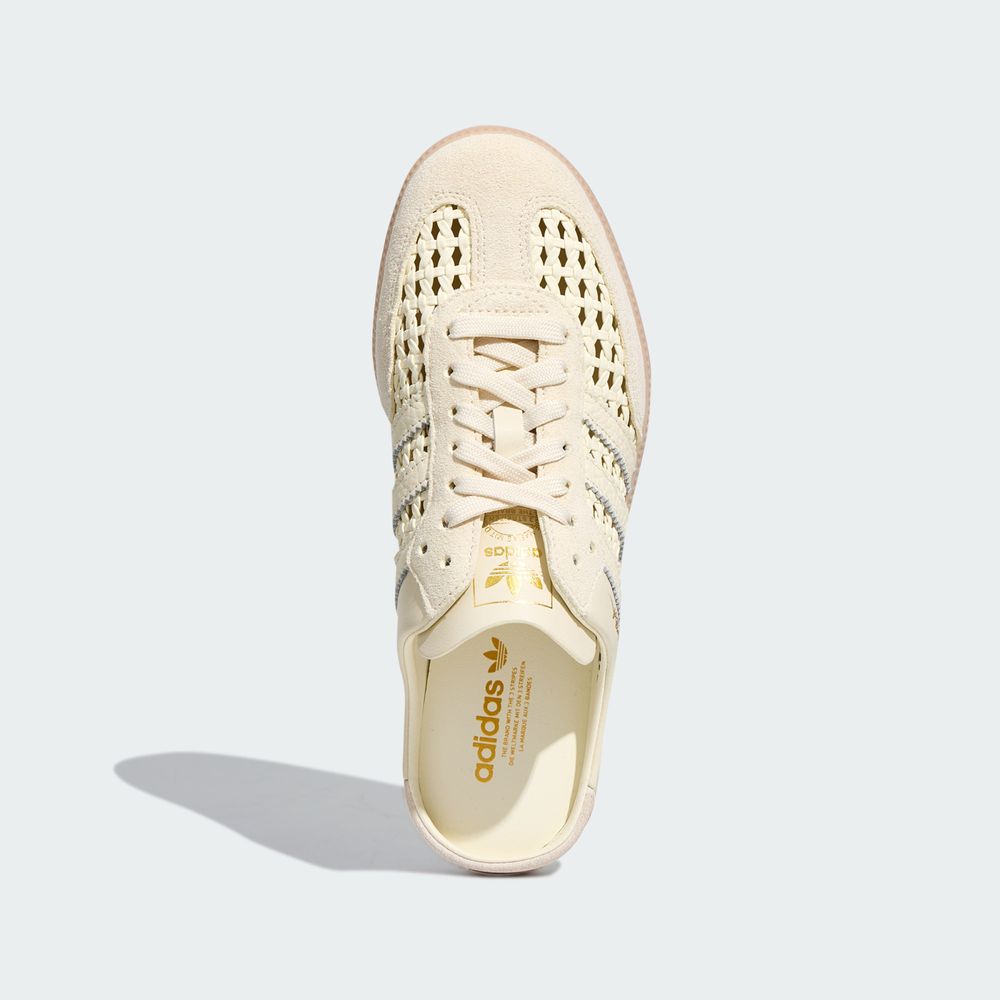 Adidas Originals Mule Samba OG - Cream White / Cream White / Gold Metallic