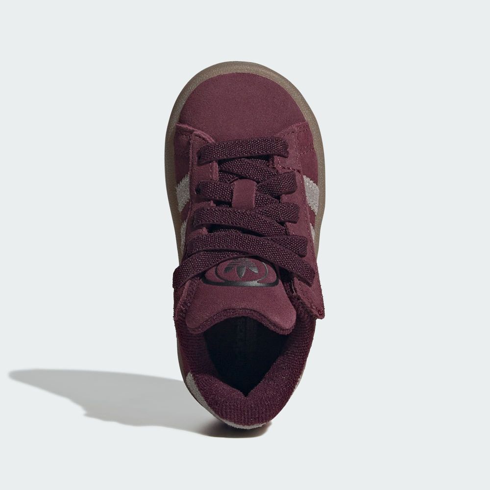 Adidas Originals Chaussure Lacets Élastiques Campus 00S Comfort Closure - Maroon / Khaki Three / Gum