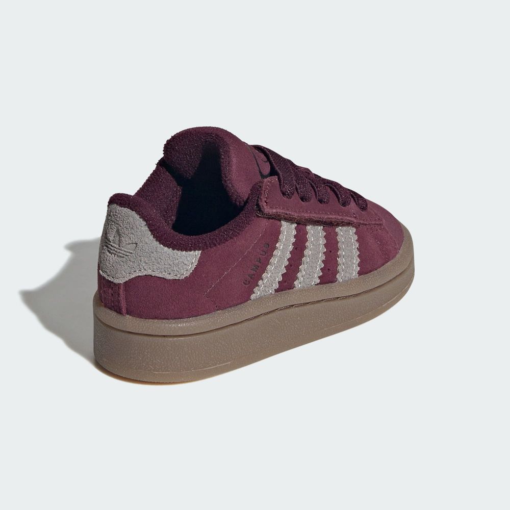 Adidas Originals Chaussure Lacets Élastiques Campus 00S Comfort Closure - Maroon / Khaki Three / Gum