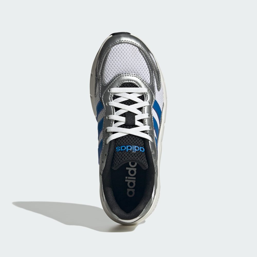 Adidas Sportswear Chaussure Eclyptix 2000 Junior - Cloud White / Bright Royal / Tech Grey Metallic
