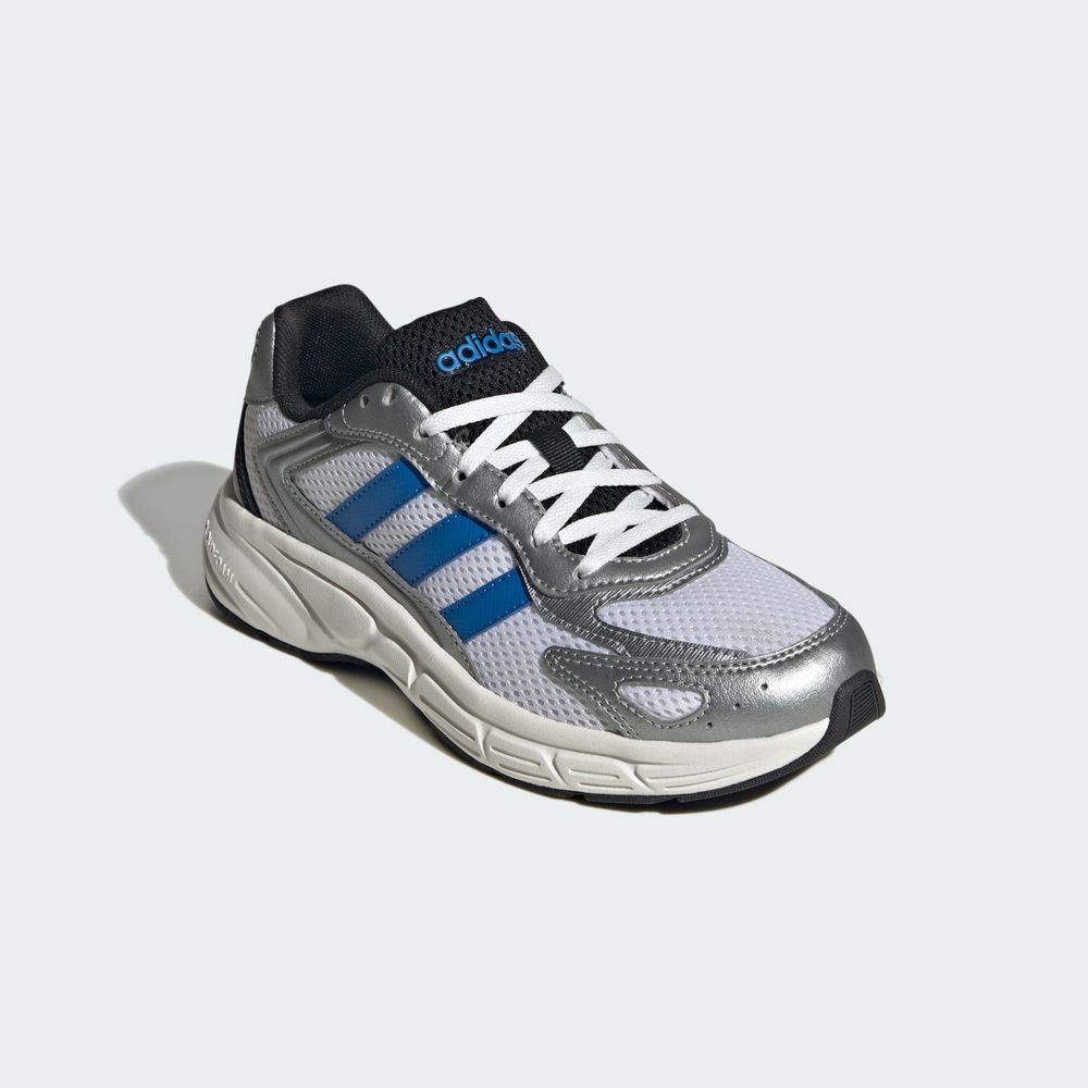 Adidas Sportswear Chaussure Eclyptix 2000 Junior - Cloud White / Bright Royal / Tech Grey Metallic