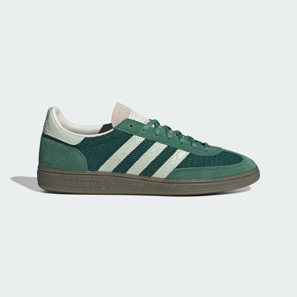 Adidas Originals Chaussure Handball Spezial - Collegiate Green / Linen Green / Blanch Green