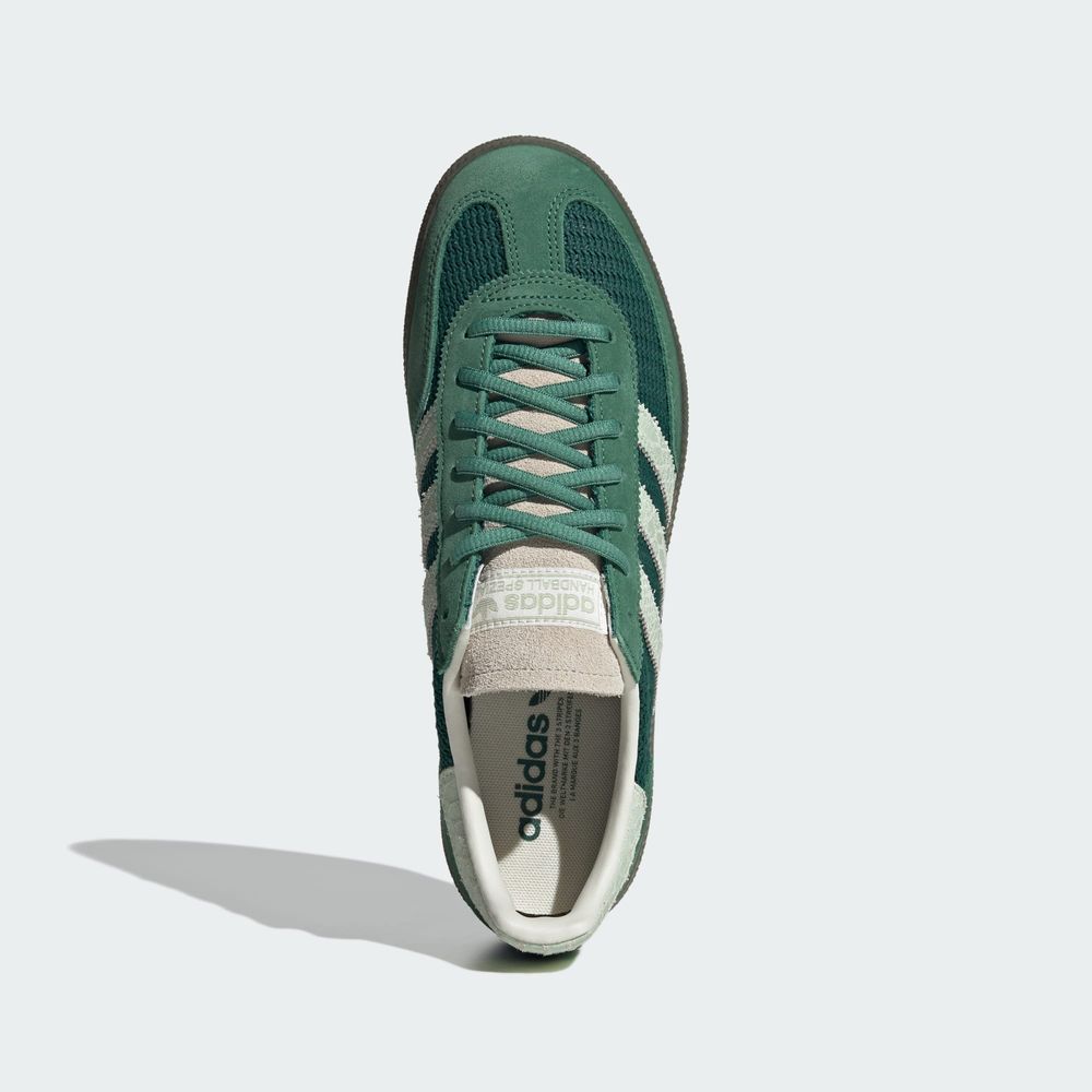 Adidas Originals Chaussure Handball Spezial - Collegiate Green / Linen Green / Blanch Green