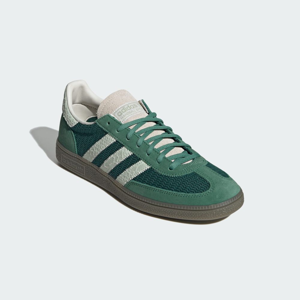 Adidas Originals Chaussure Handball Spezial - Collegiate Green / Linen Green / Blanch Green