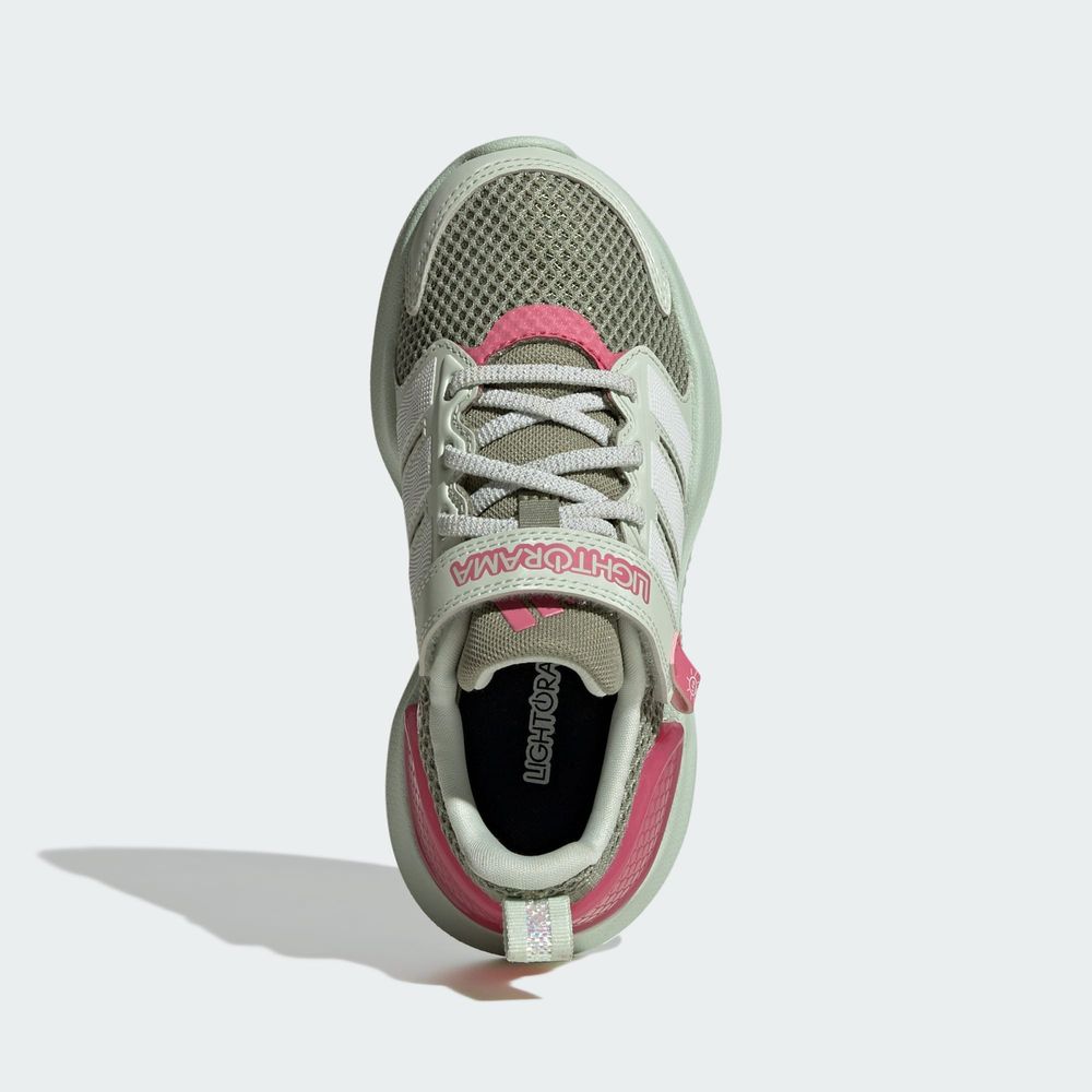 Adidas Sportswear Chaussure Lightorama Runner Enfants - Tent Green / Core White / Linen Green