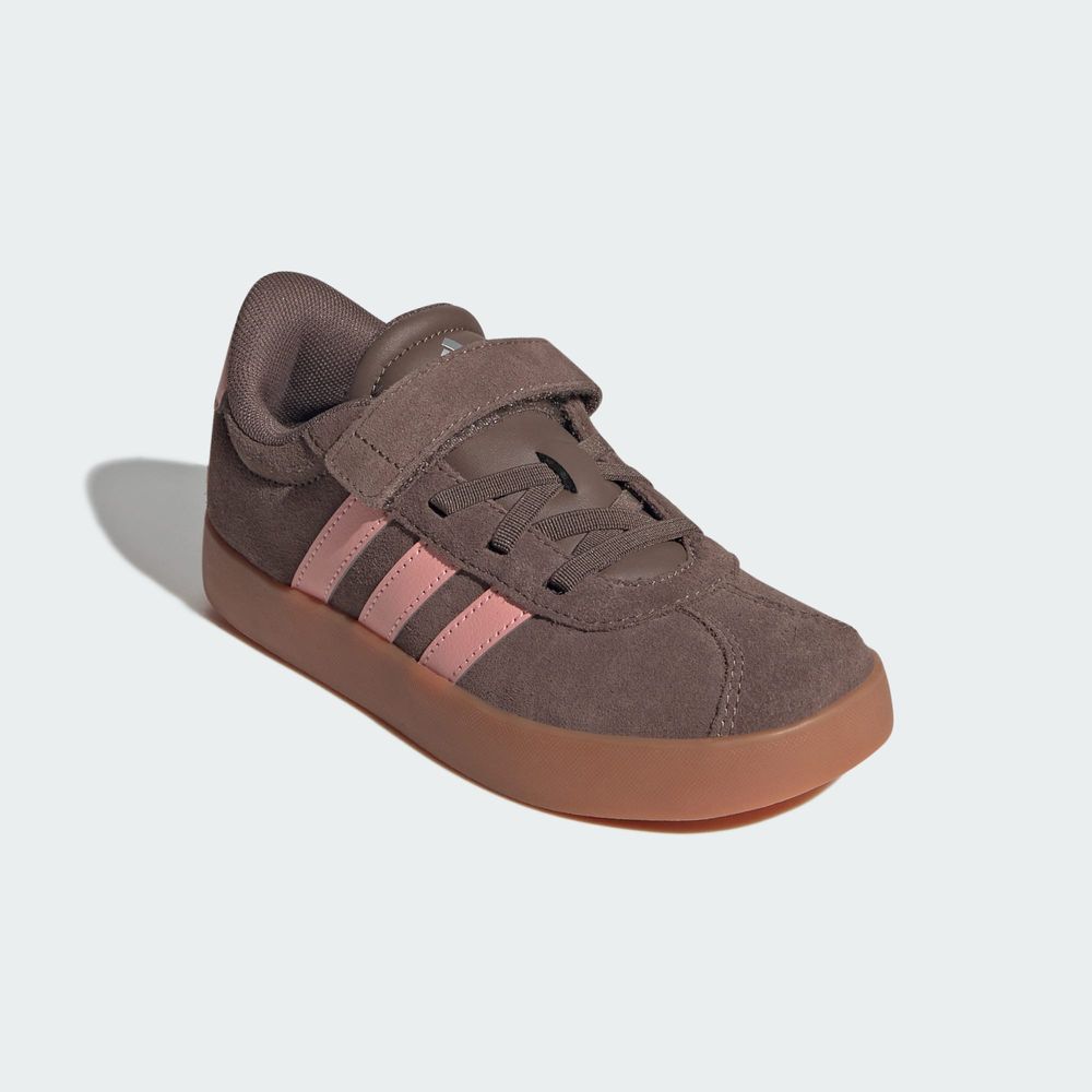 Adidas Sportswear Chaussure Vl Court 3.0 - Earth Strata / Semi Frozen Turbo / Amber Gum
