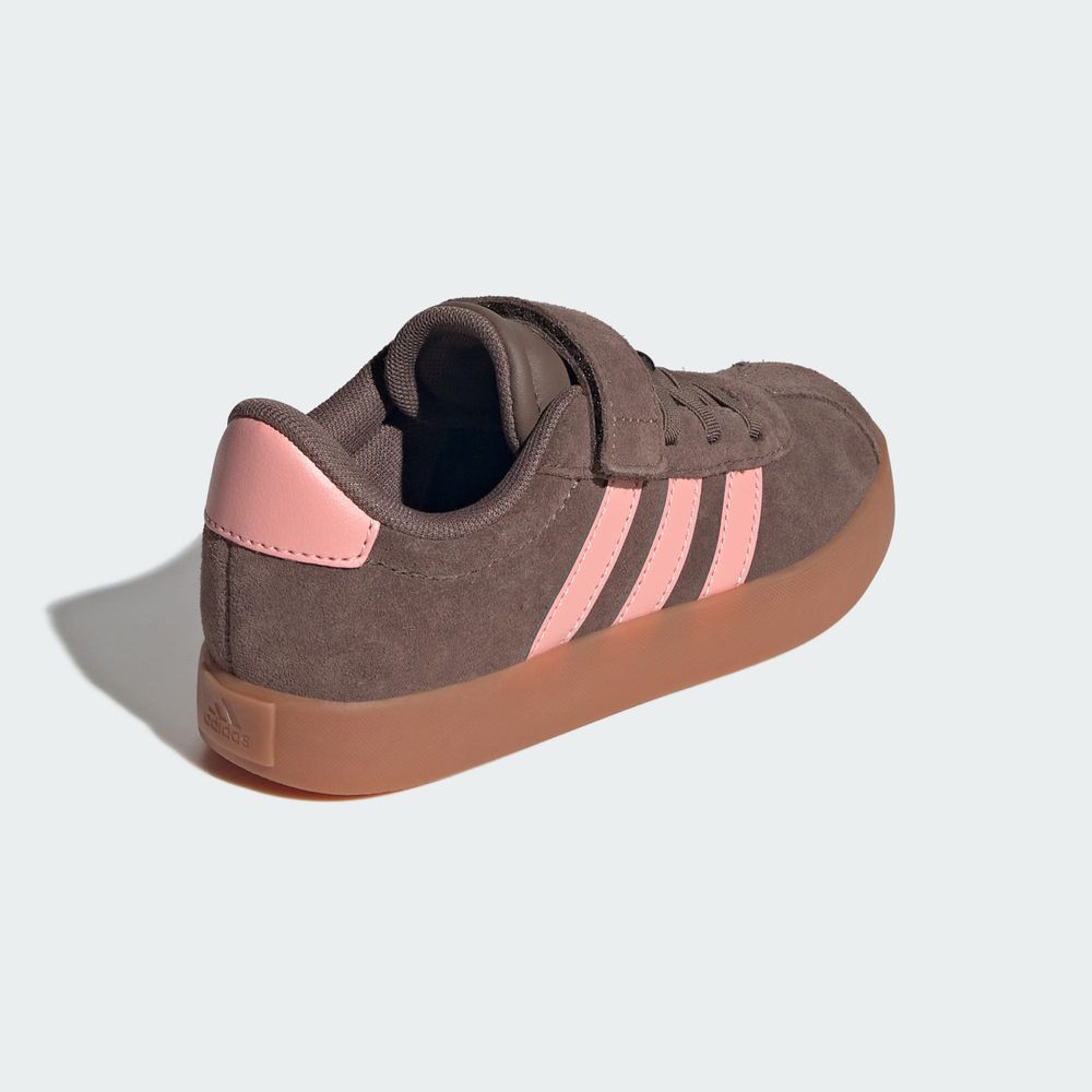 Adidas Sportswear Chaussure Vl Court 3.0 - Earth Strata / Semi Frozen Turbo / Amber Gum
