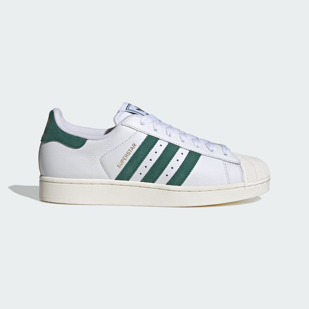 Adidas Originals Chaussure Superstar II - Cloud White / Collegiate Green / Core White