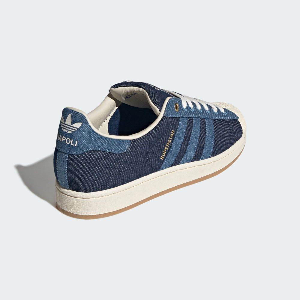 Adidas Originals Chaussure Superstar II - Blue Denim / Indigo Denim / Cream White