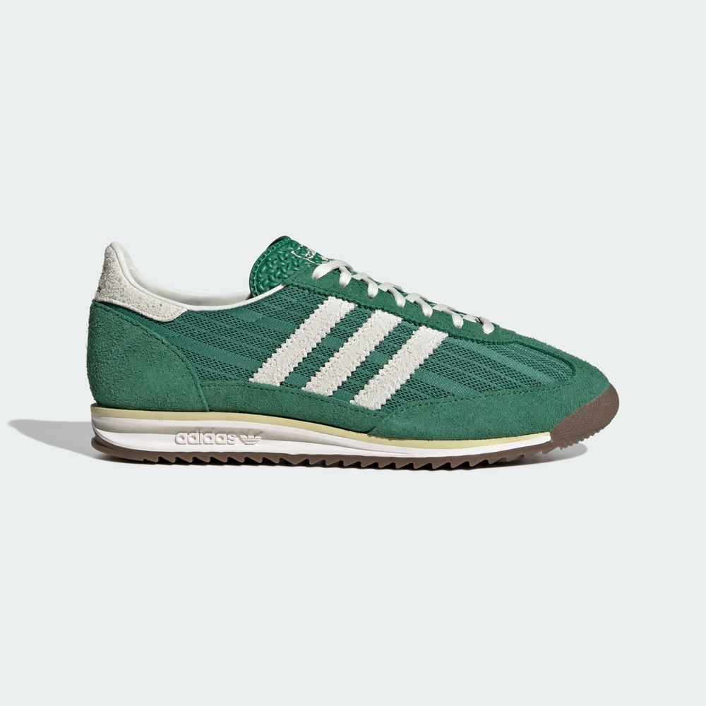 Adidas Originals Chaussure Sl 72 OG - Blanch Green / Off White / Dual Yellow