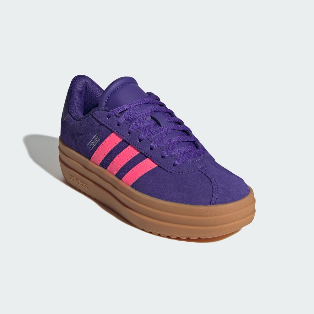 Adidas Sportswear Chaussure Vl Court Bold - Pure Purple / Solar Turbo / Collegiate Purple