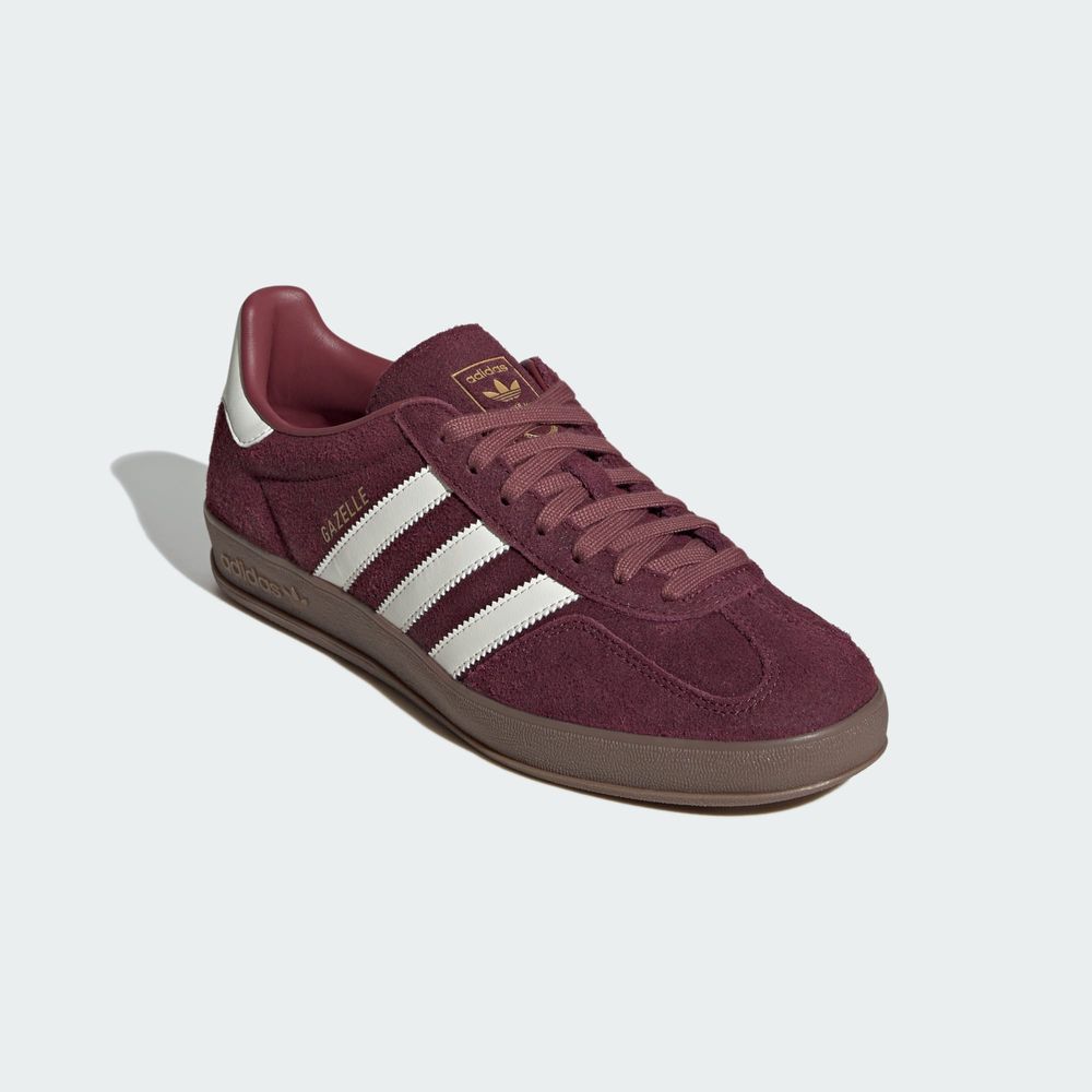 Adidas Originals Chaussure Gazelle Indoor - Maroon / Off White / Burgundy