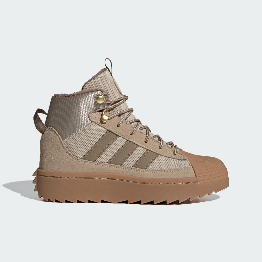 Adidas Originals Chaussure Superstar Winter Trek - Khaki Three / Khaki Six / Supplier Colour