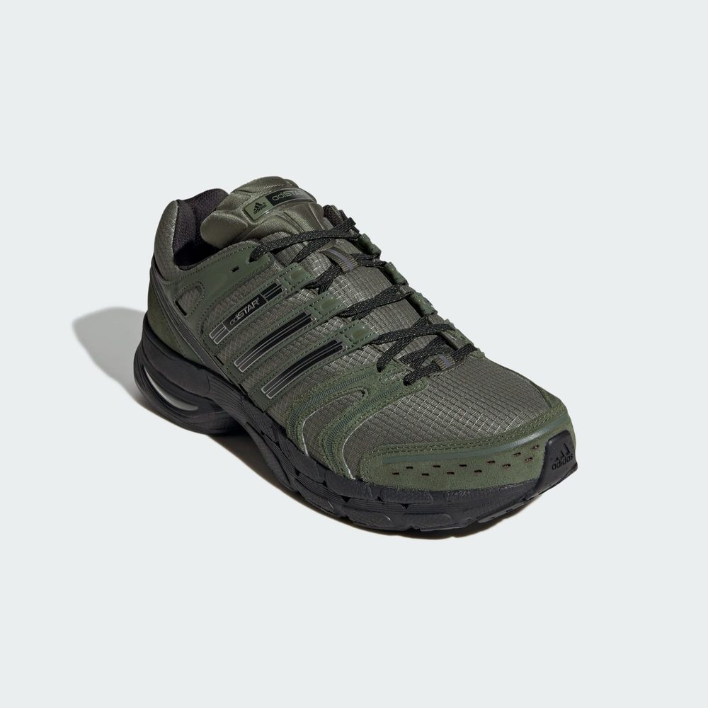 Adidas Originals Chaussure Adistar Control 5 - Base Green / Core Black / Iron Metallic