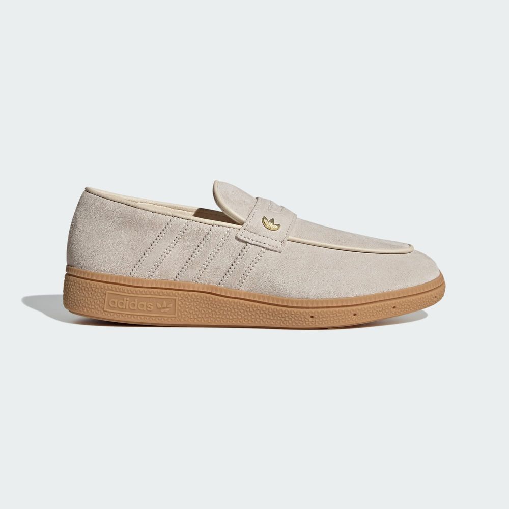 Adidas Originals Chaussure Handball Spezial Loafer - Wonder White / Wonder White / Gum