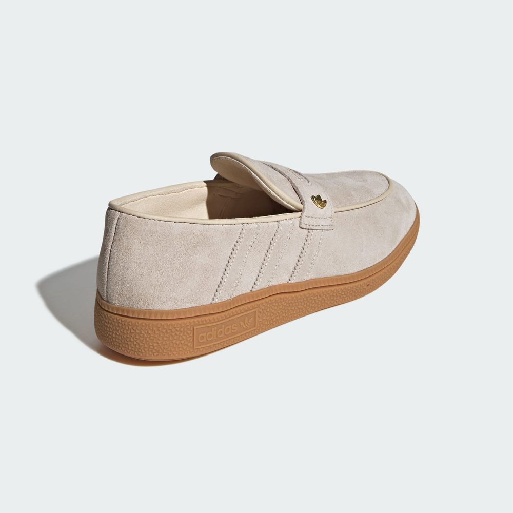 Adidas Originals Chaussure Handball Spezial Loafer - Wonder White / Wonder White / Gum
