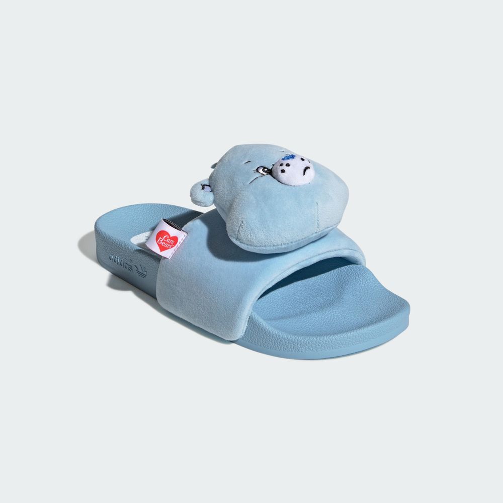 Adidas Originals Sandale Adilette Bisounours X Adidas - Clear Sky / Cloud White / Blue Bird