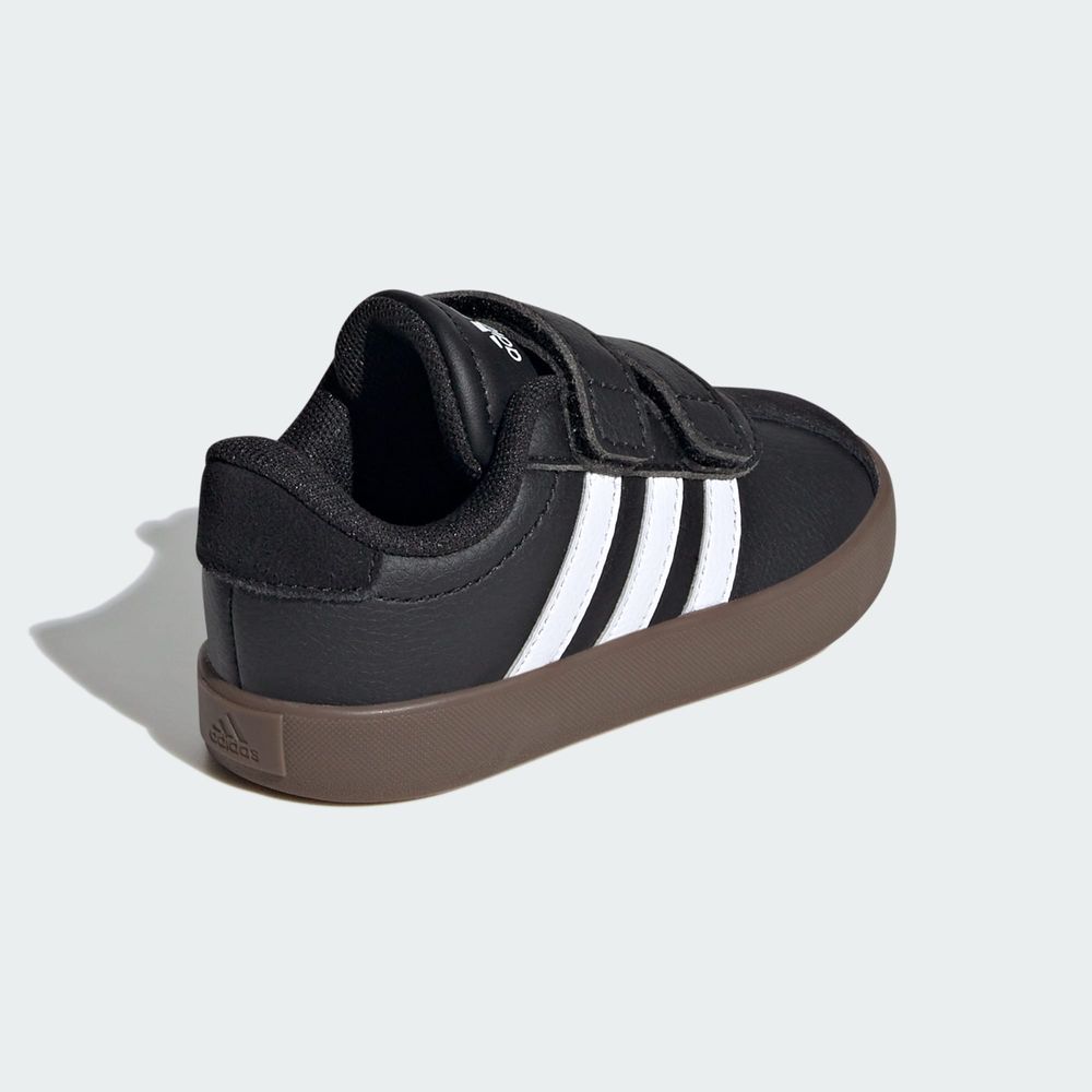 Adidas Sportswear Chaussure De Skateboard Vl Court 3.0 Enfants - Core Black / Cloud White / Core Black