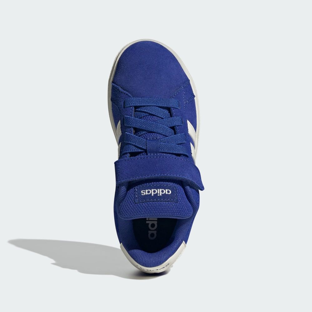 Adidas Sportswear Chaussure Grand Court 00S Enfants - Semi Lucid Blue / Off White / Gum