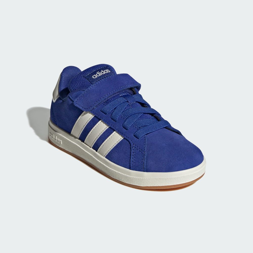 Adidas Sportswear Chaussure Grand Court 00S Enfants - Semi Lucid Blue / Off White / Gum