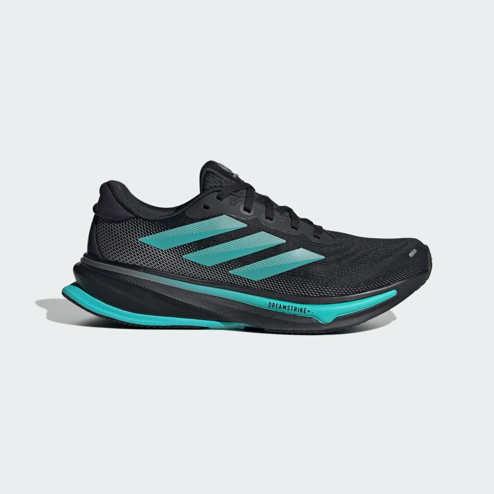 Adidas Performance Chaussure Supernova Rise 2 Mercedes - Amg Petronas Formula One Team - Core Black / Semi Mint Rush / Iron Metallic