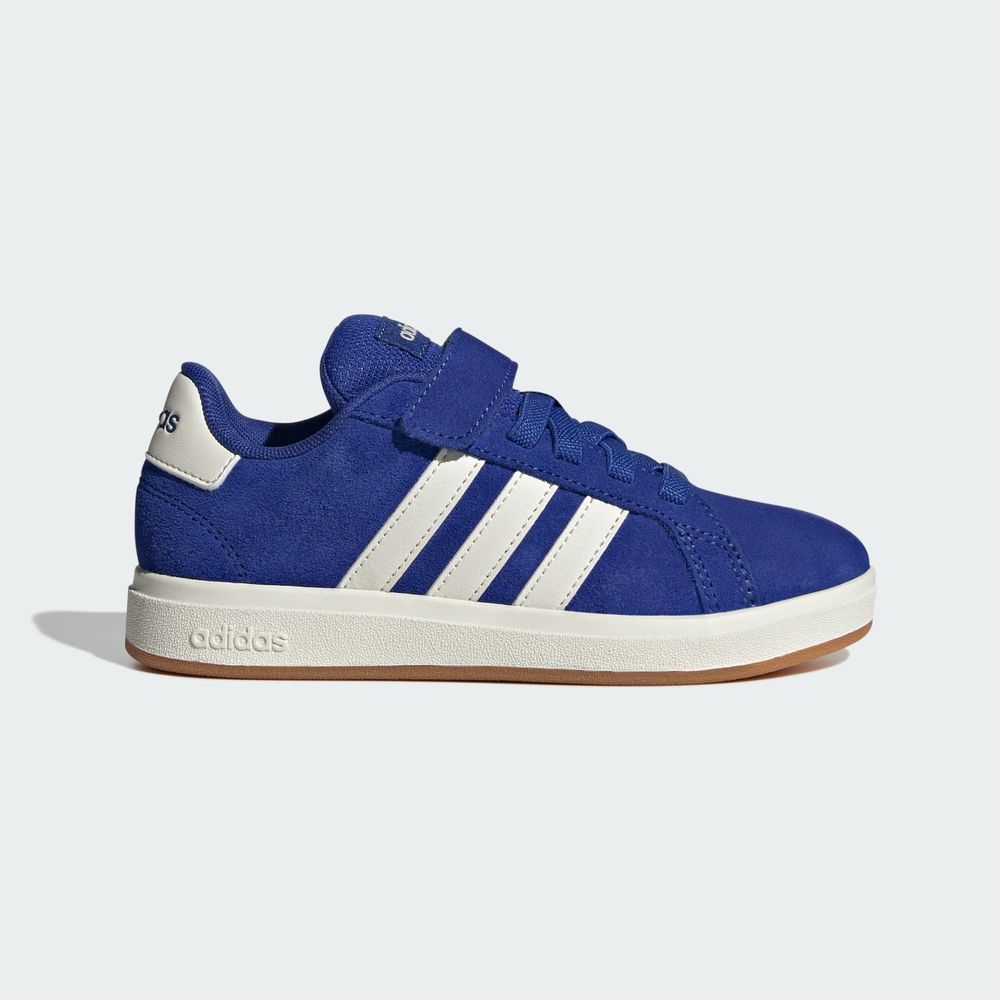 Adidas Sportswear Chaussure Grand Court 00S Enfants - Semi Lucid Blue / Off White / Gum