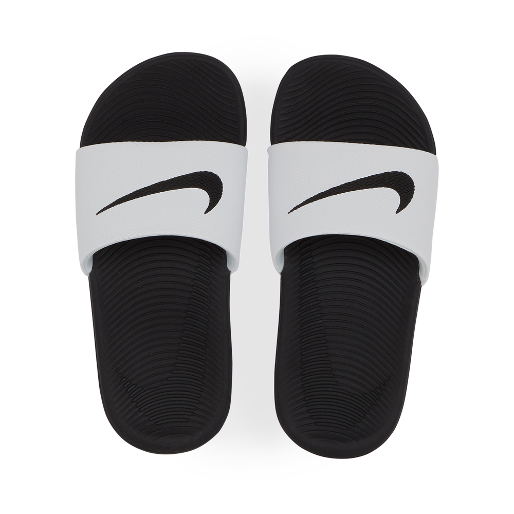 Nike Kawa Slide Ps - Blanc/noir