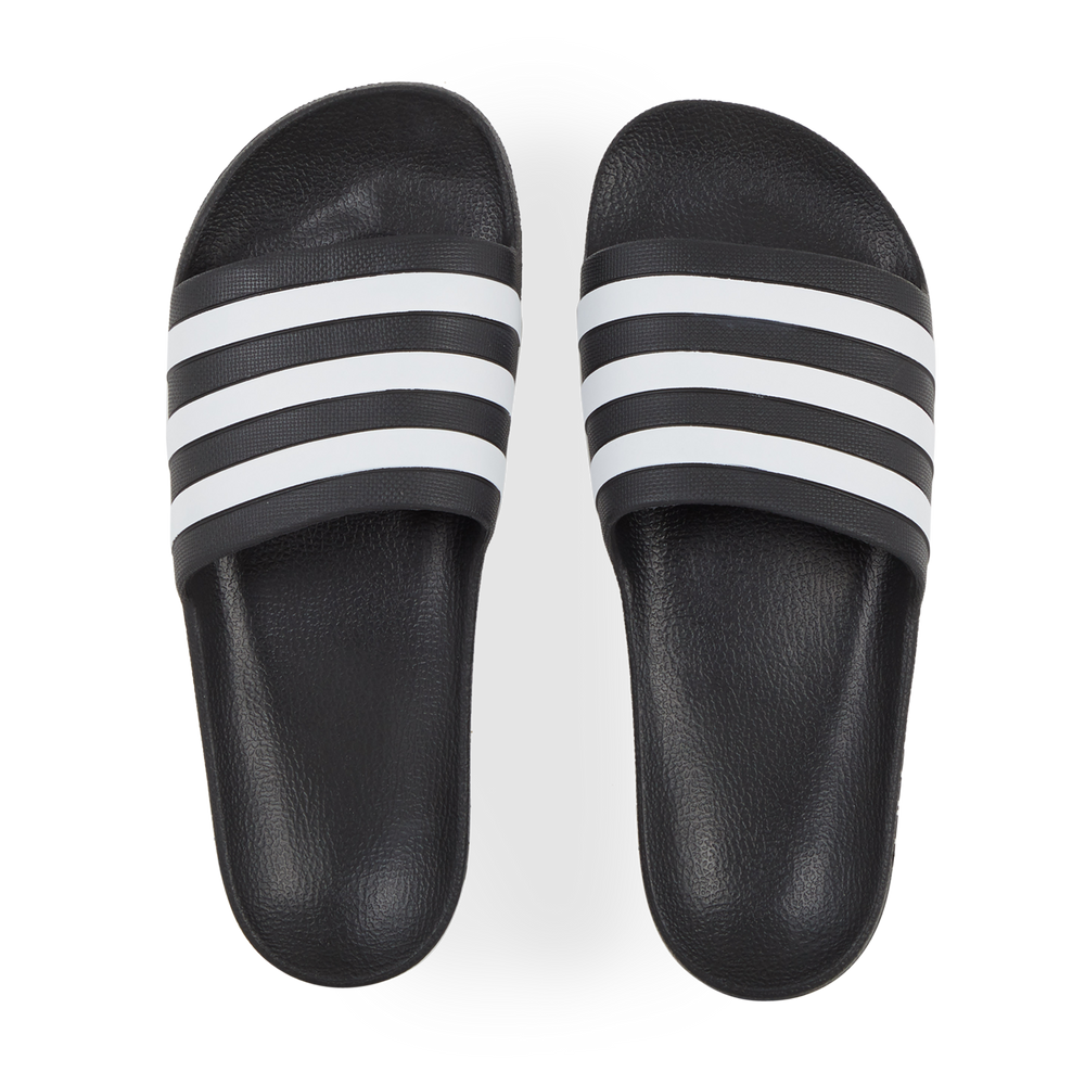 Adidas Originals Adilette Aqua - Noir/blanc