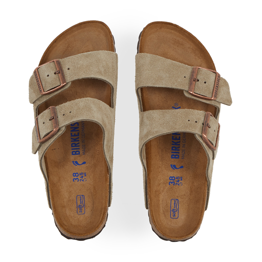 Birkenstock Arizona Suede Taupe - Taupe