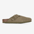 Birkenstock Boston Suede Faded Khaki