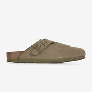Birkenstock Boston Suede Faded Khaki