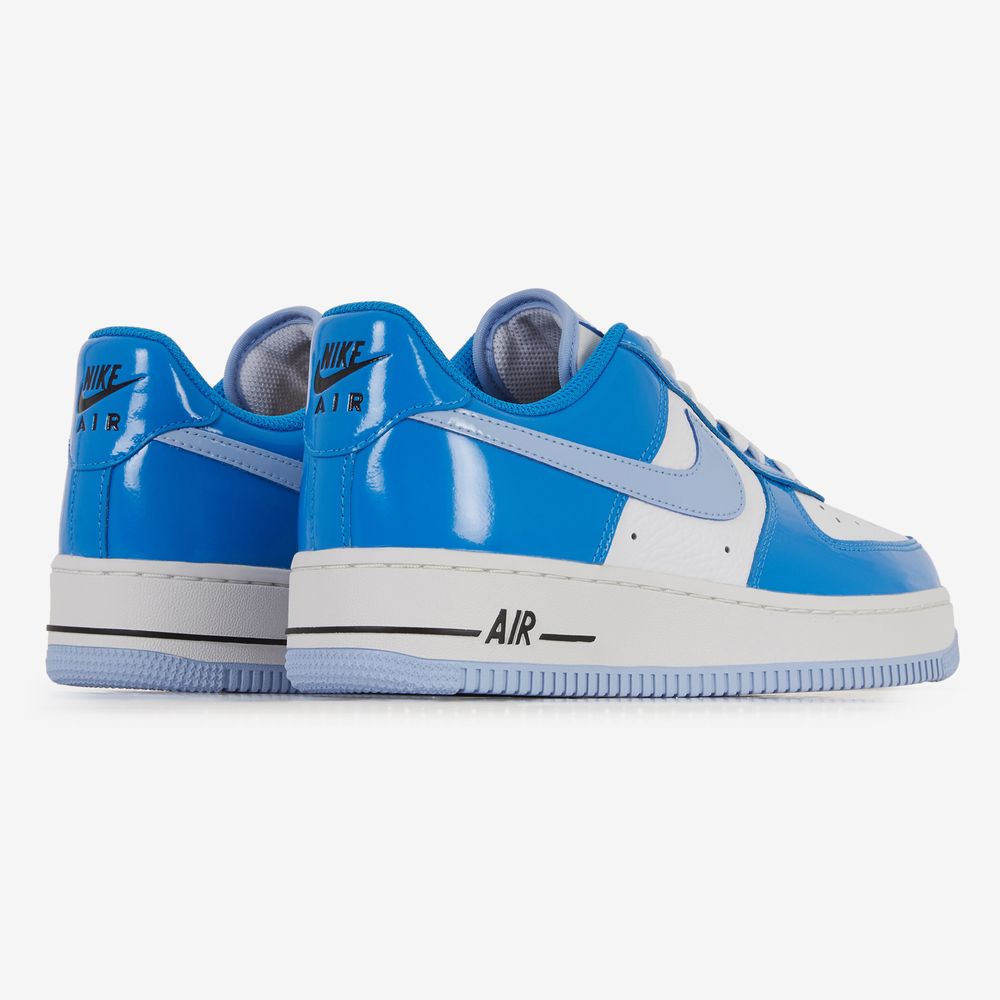 Nike Air Force 1 Low Patent - Bleu/beige