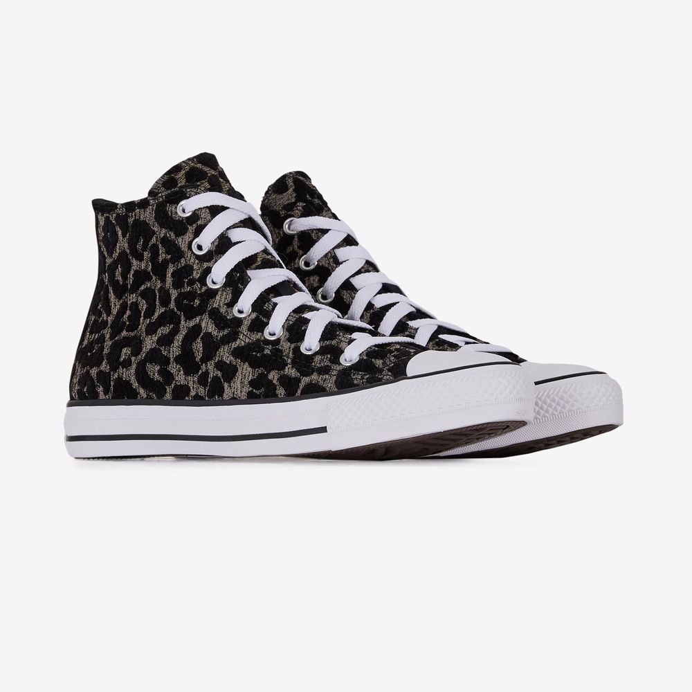 Converse Chuck Taylor All Star Hi Leopard - Noir/blanc