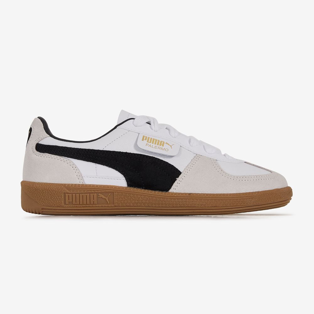 Puma Palermo Leather - Blanc/noir