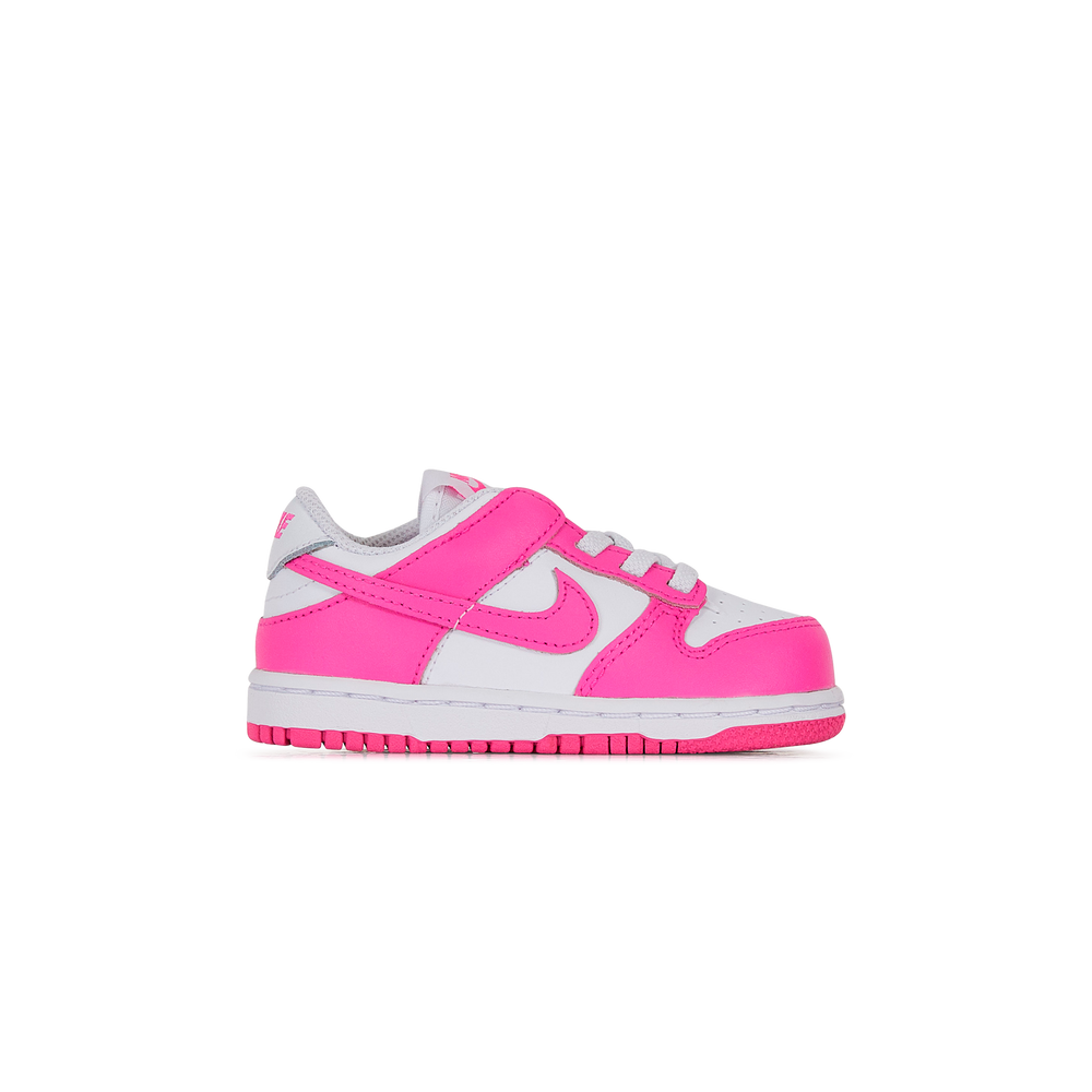 Nike Dunk Low - Blanc/rose