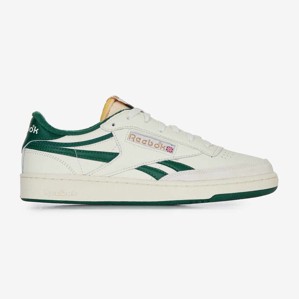 Reebok Club C Revenge Suede - Blanc/vert