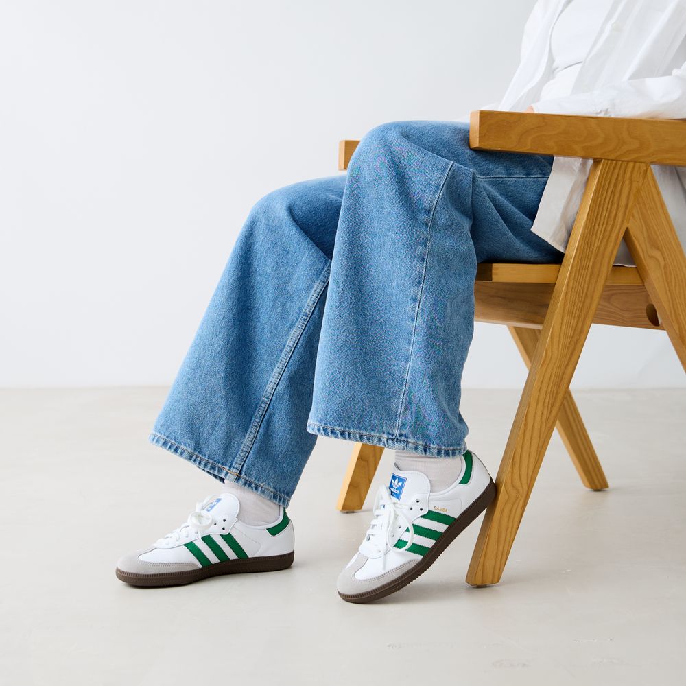Adidas Originals Samba OG - Blanc/vert