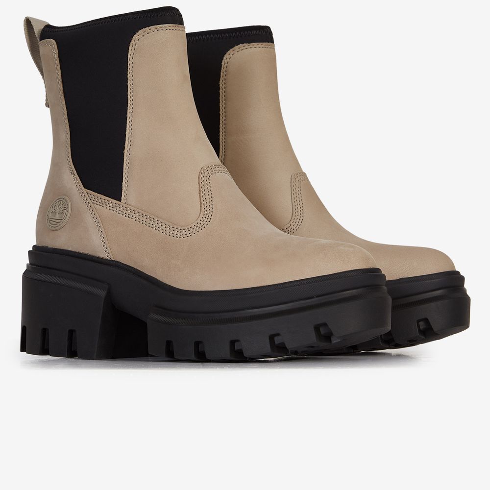 Timberland Everleigh Mid Chelsea Boot - Taupe