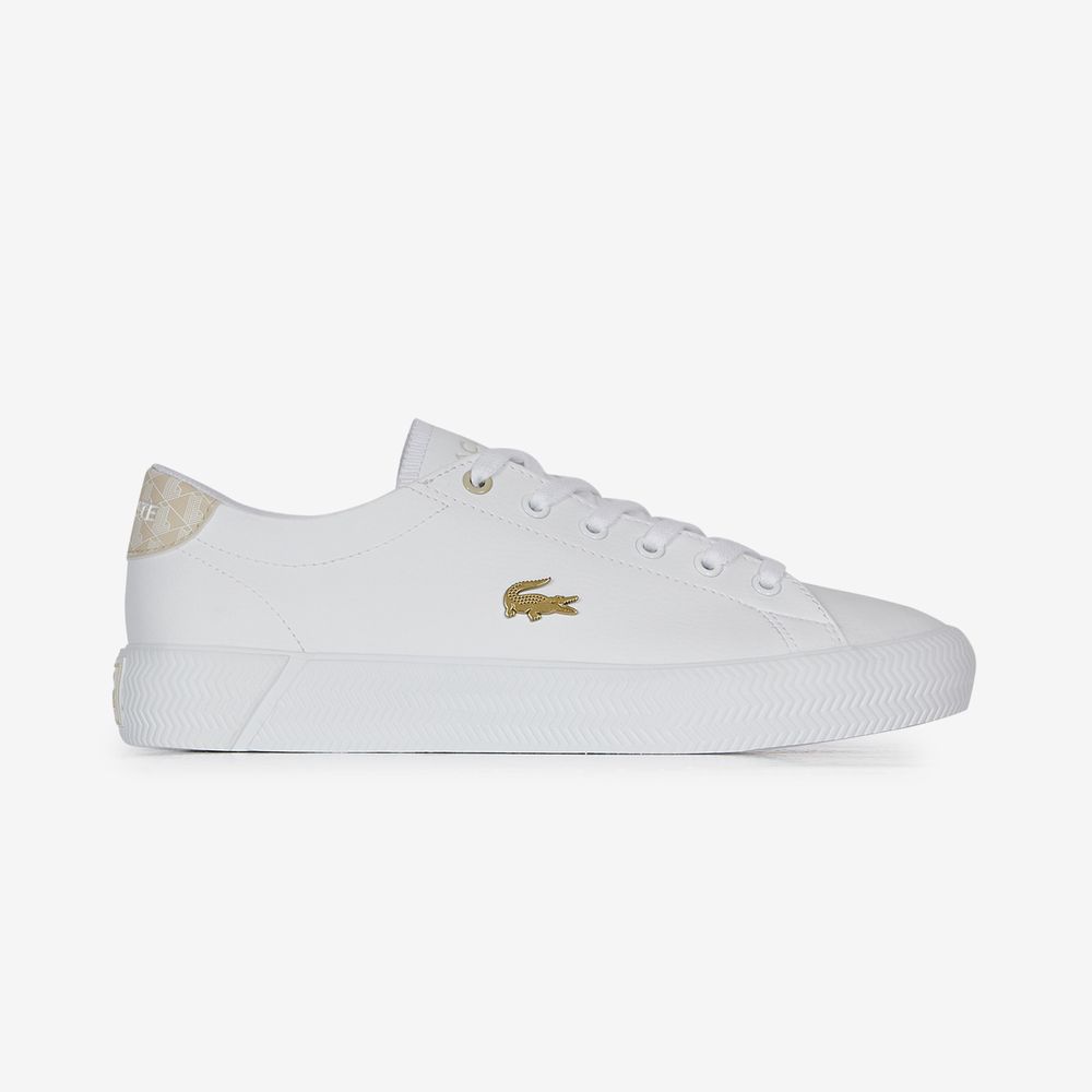 Lacoste Gripshot Signature - Blanc/beige