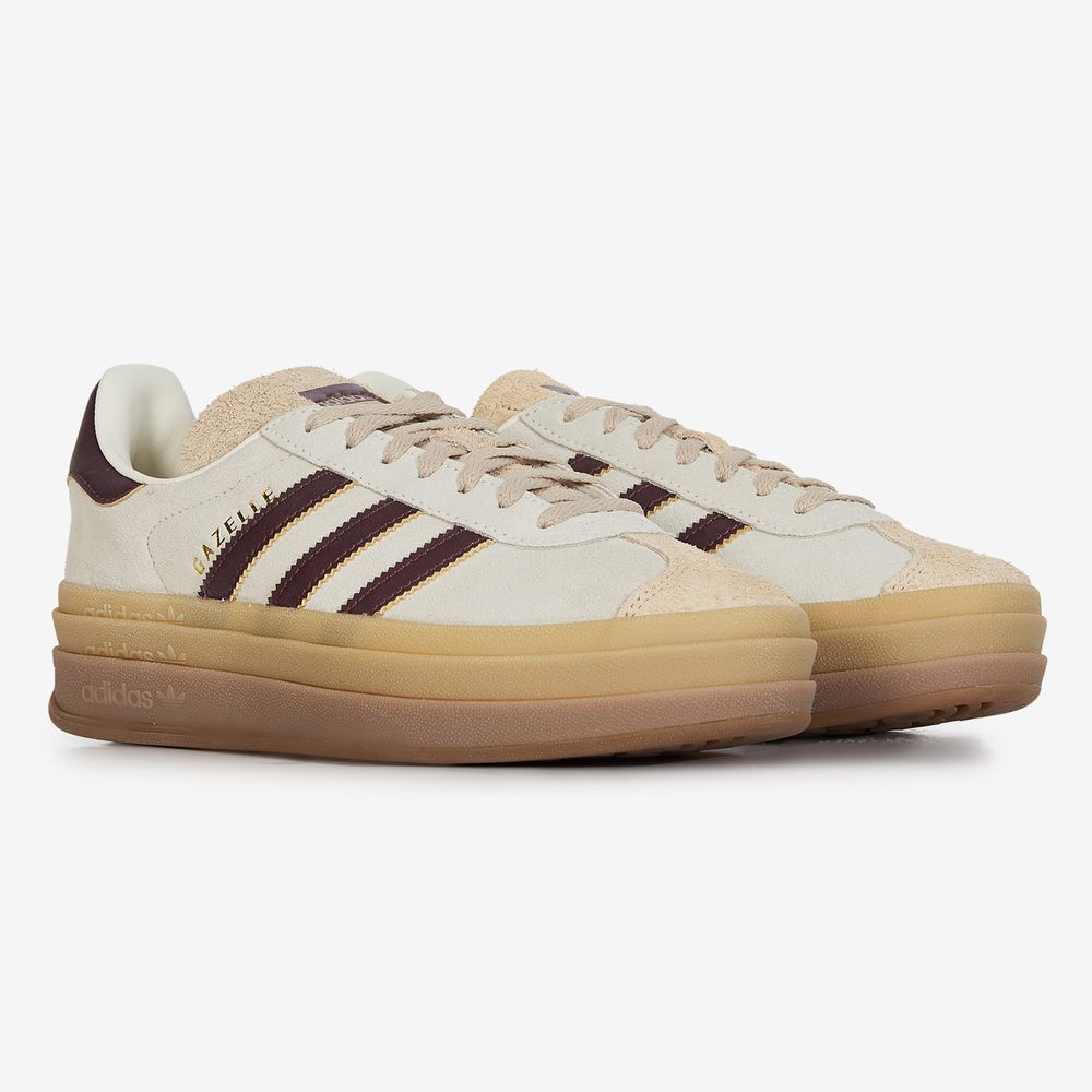 Adidas Originals Gazelle Bold - Beige/bordeaux