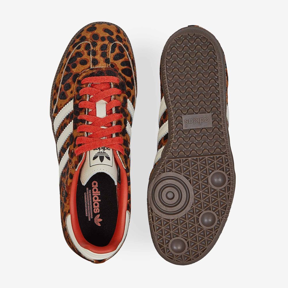 Adidas Originals Samba OG Leopard Pony Hair - Marron/blanc