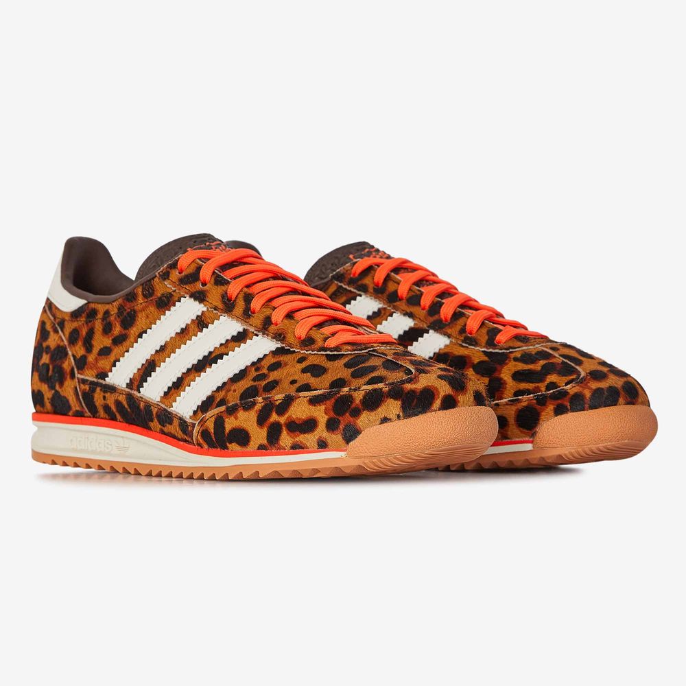Adidas Originals Sl 72 OG Leopard Pony Hair - Marron/blanc