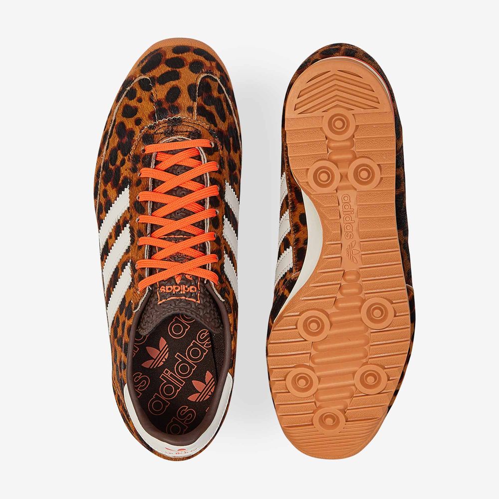Adidas Originals Sl 72 OG Leopard Pony Hair - Marron/blanc