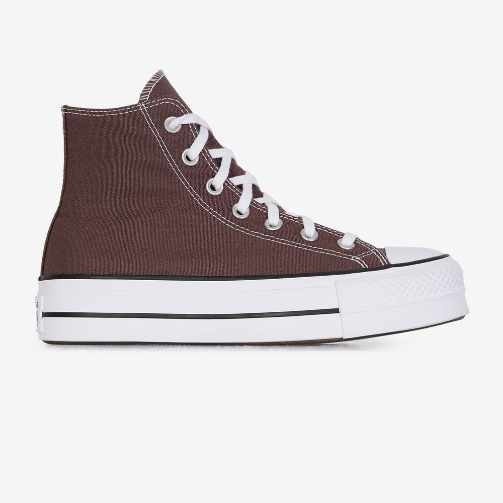 Converse Chuck Taylor All Star Lift Hi - Marron