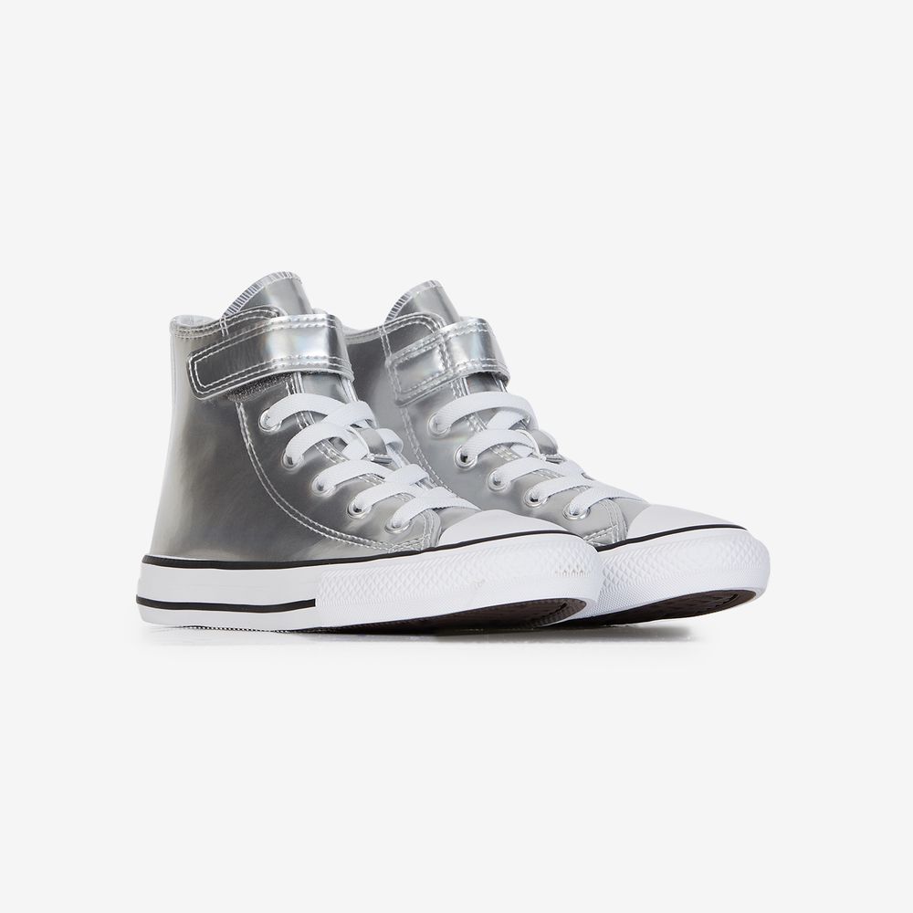 Converse Chuck Taylor All Star Hi Shine Cf - Argent