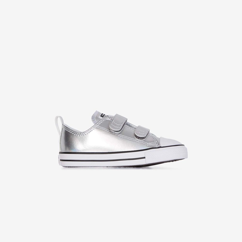 Converse Chuck Taylor All Star Ox Cf Shine - Argent