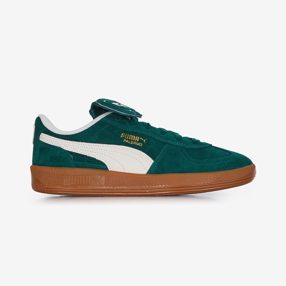 Puma Palermo Premium Suede - Vert/blanc